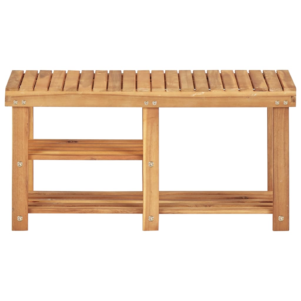 Botník 90 X 32 X 46 Cm Masivní Akáciové Dřevo