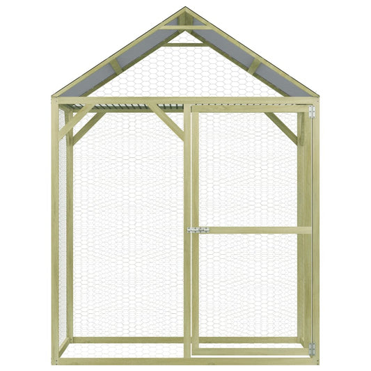 Klec Pro Kuřata 1,5 X 1,5 X 2 M Impregnovaná Borovice