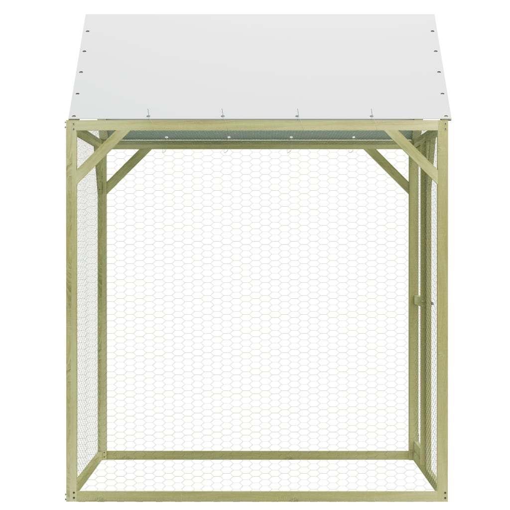 Klec Pro Kuřata 1,5 X 1,5 X 2 M Impregnovaná Borovice