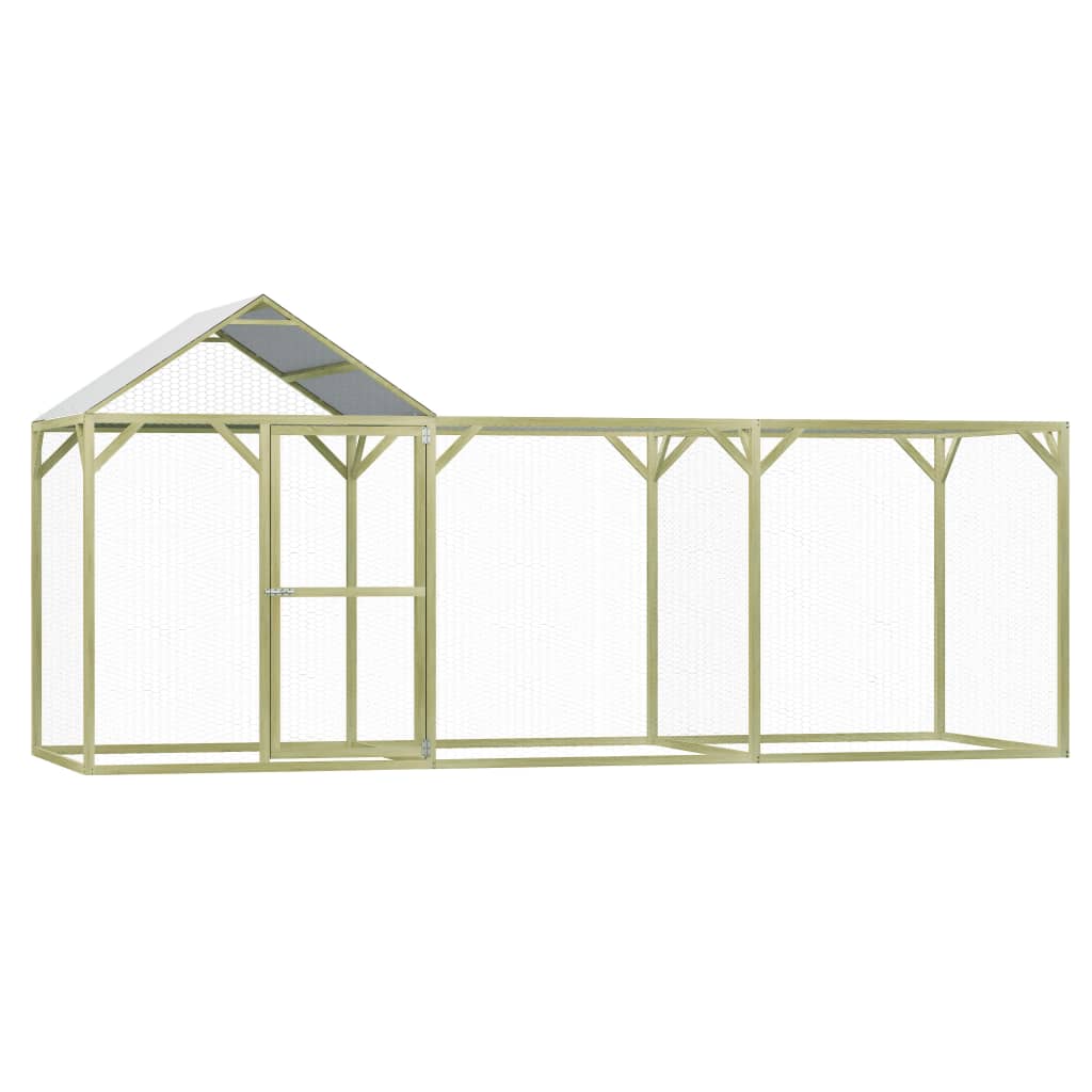Klec Pro Kuřata 1,5 X 1,5 X 2 M Impregnovaná Borovice