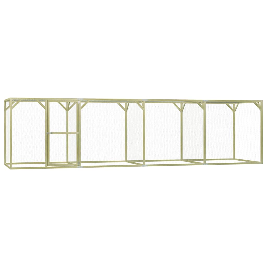 Klec Pro Kuřata 1,5 X 6 X 1,5 M Impregnovaná Borovice