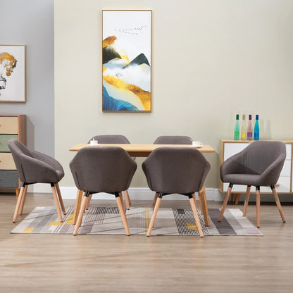 Jídelní Židle 2 Ks Žluté Textil