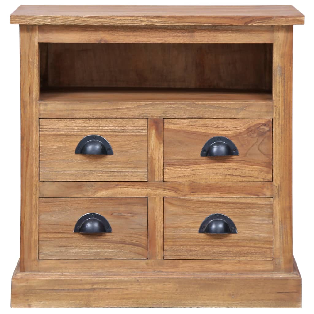 Vodaxl Odkládací Skříňka 60 X 30 X 60 Cm Masivní Teak