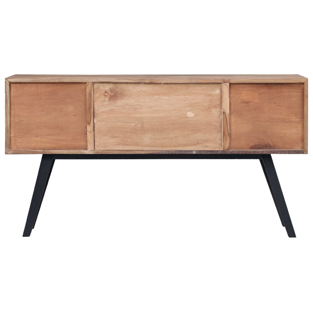 Vodaxl Odkládací Skříňka 110X30X75 Cm Masivní Teak