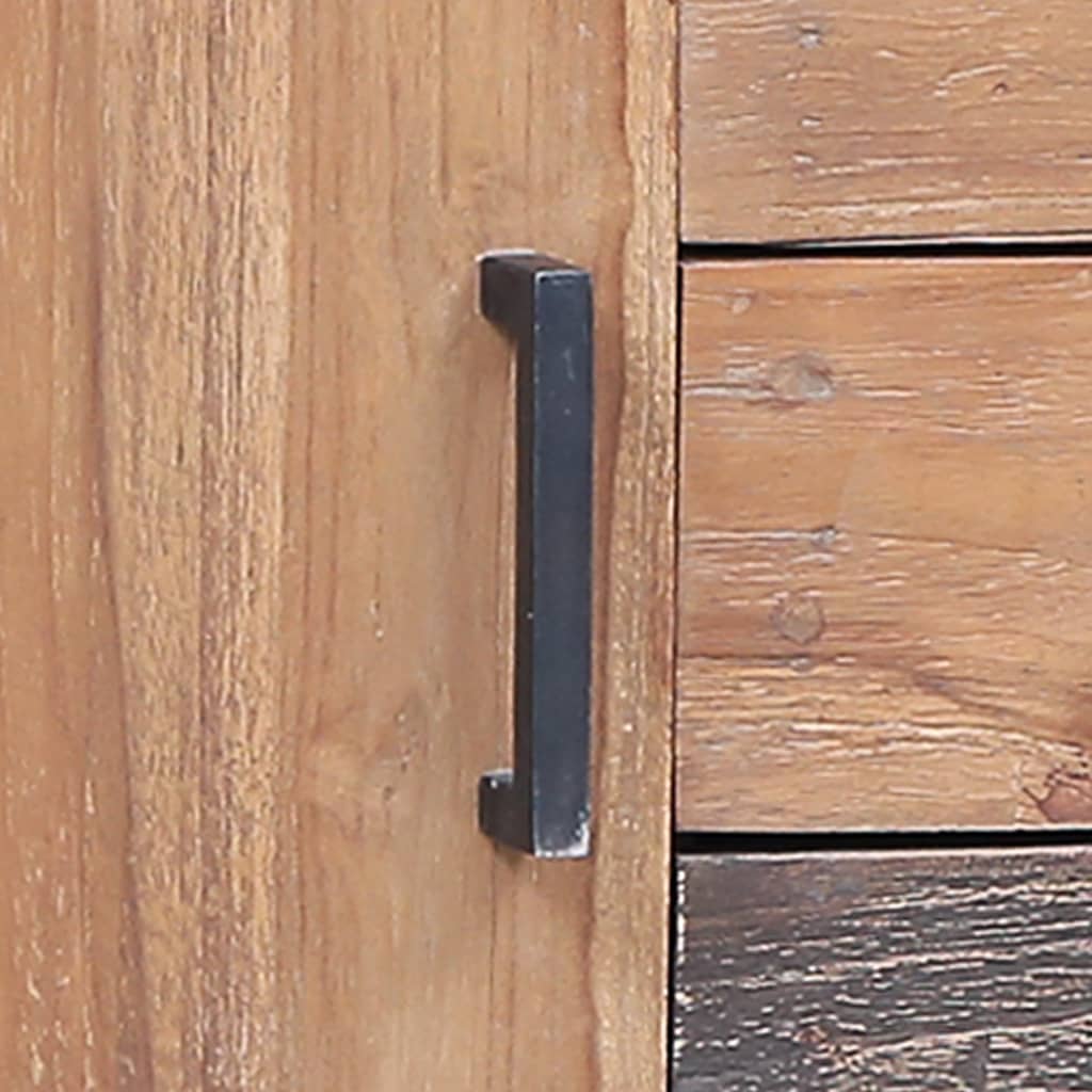 Vodaxl Odkládací Skříňka 110X30X75 Cm Masivní Teak