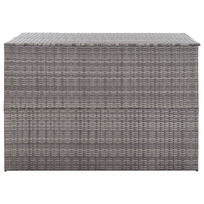 Zahradní Úložný Box Šedý 150 X 100 X 100 Cm Polyratan