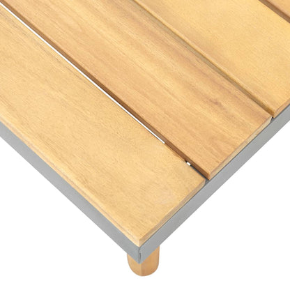 Zahradní Konferenční Stolek 60 X 60 X 31,5 Cm Masivní Akácie