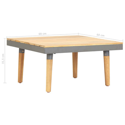 Zahradní Konferenční Stolek 60 X 60 X 31,5 Cm Masivní Akácie