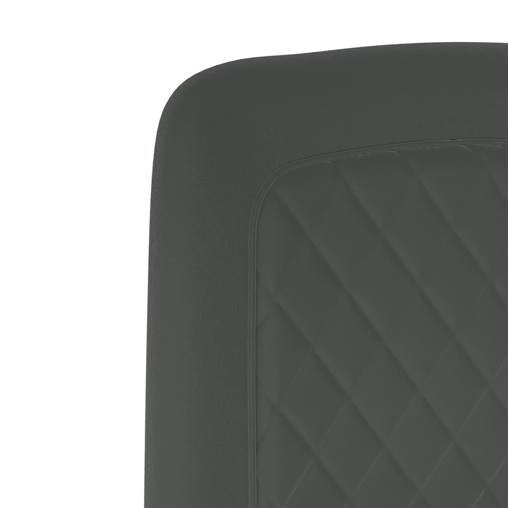 Jídelní Židle 2 Ks Šedé Samet