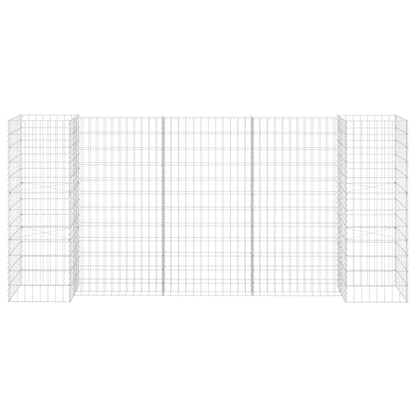 Gabionový Truhlík Ve Tvaru Písmene H Ocelový Drát