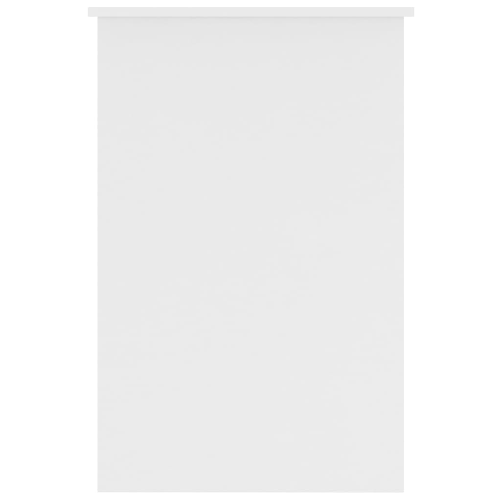 Psací Stůl Bílý 100 X 50 X 76 Cm Kompozitní Dřevo