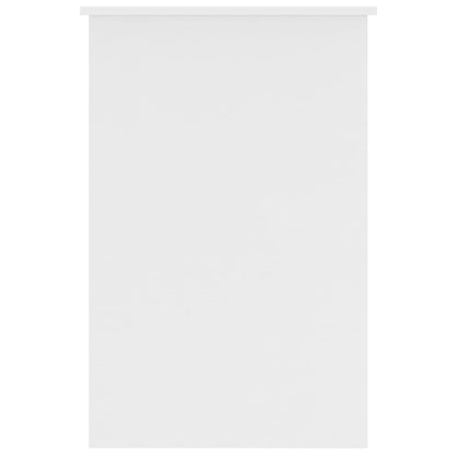 Psací Stůl Bílý 100 X 50 X 76 Cm Kompozitní Dřevo