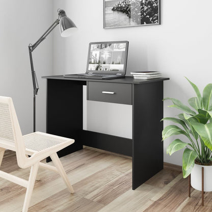 Psací Stůl Bílý 100 X 50 X 76 Cm Kompozitní Dřevo