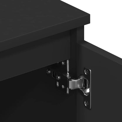 Tv Stolek Černý 140 X 40 X 35,5 Cm Kompozitní Dřevo