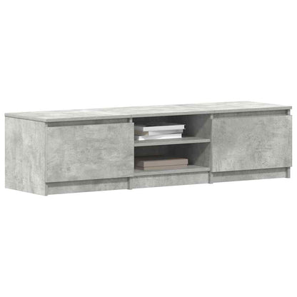 Tv Stolek Betonově Šedý 140 X 40 X 35,5 Cm Kompozitní Dřevo