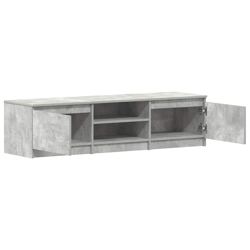 Tv Stolek Betonově Šedý 140 X 40 X 35,5 Cm Kompozitní Dřevo