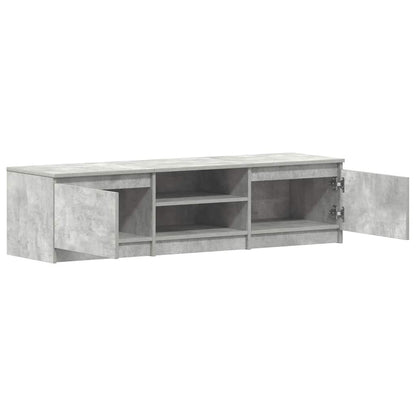 Tv Stolek Betonově Šedý 140 X 40 X 35,5 Cm Kompozitní Dřevo