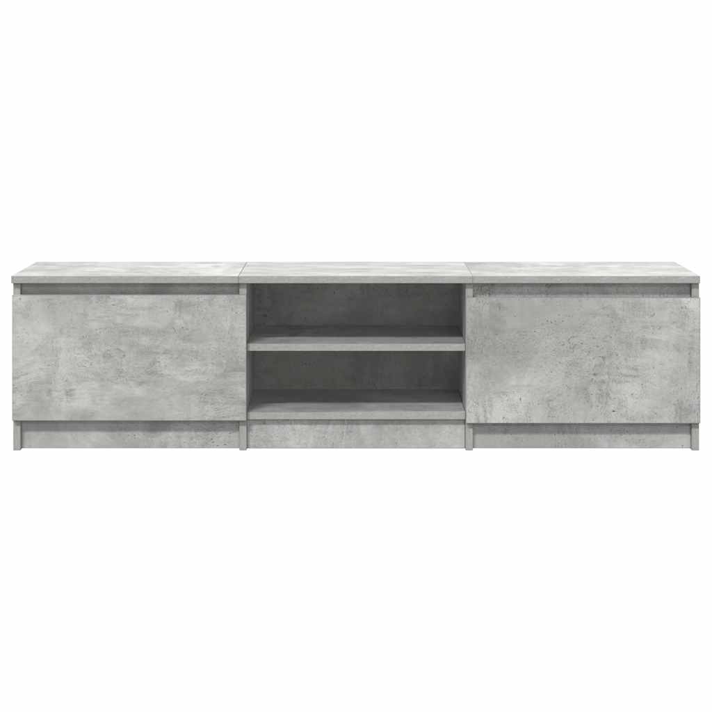 Tv Stolek Betonově Šedý 140 X 40 X 35,5 Cm Kompozitní Dřevo