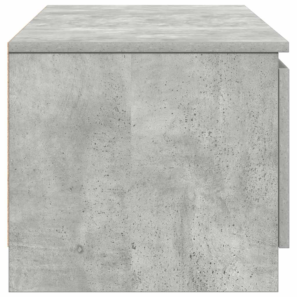 Tv Stolek Betonově Šedý 140 X 40 X 35,5 Cm Kompozitní Dřevo