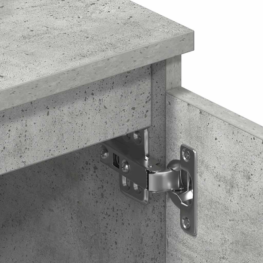 Tv Stolek Betonově Šedý 140 X 40 X 35,5 Cm Kompozitní Dřevo