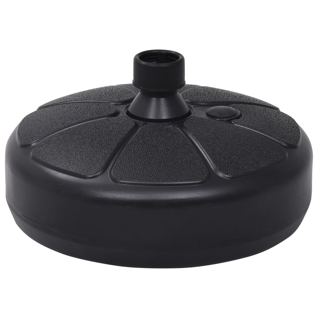 Stojan Na Slunečník Plněný Vodou/Pískem 15 L Černý
