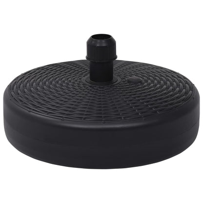 Stojan Na Slunečník Plněný Vodou/Pískem 24 L Černý