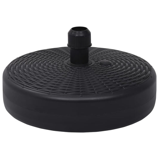 Stojan Na Slunečník Plněný Vodou/Pískem 24 L Černý
