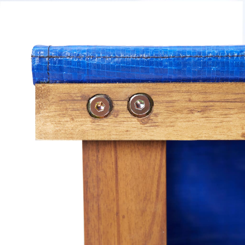 Přístřešek Na Dříví 105 X 38 X 115 Cm Masivní Akáciové Dřevo