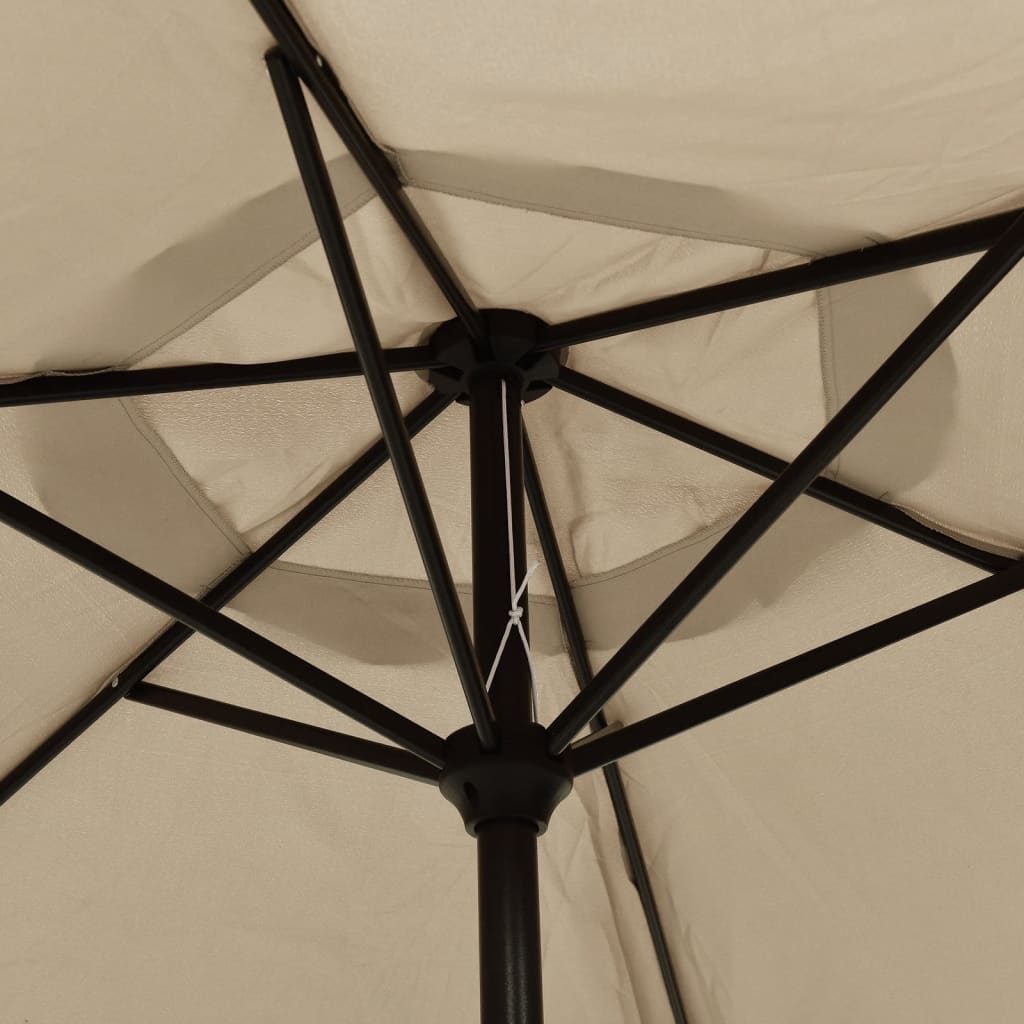Slunečník 200 X 224 Cm Hliník