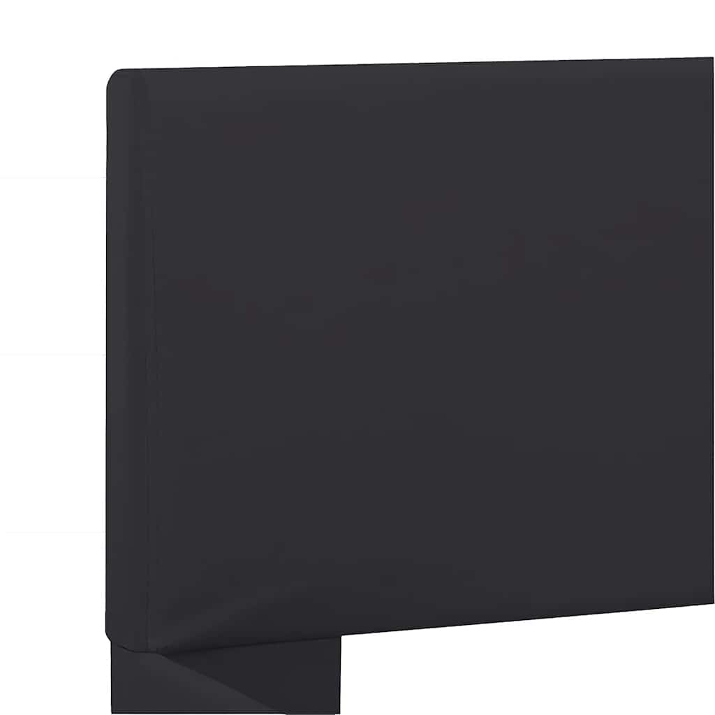 Rám Postele S Led Světlem Černý Umělá Kůže 160 X 200 Cm