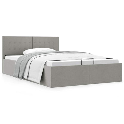 Rám Postele S Úložným Prostorem Textil