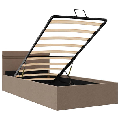Rám Postele S Úložným Prostorem Led Textil