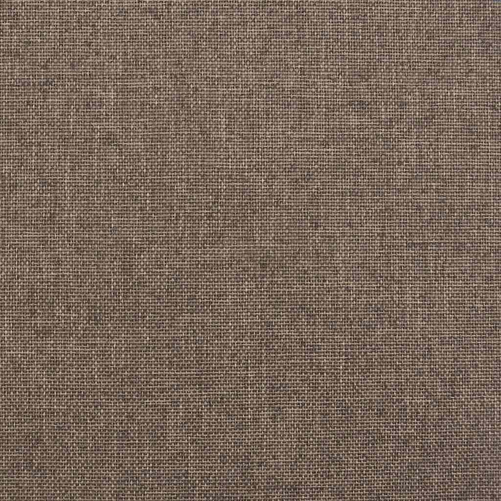 Rám Postele Led S Úložným Prostorem Taupe Textil 120 X 200 Cm