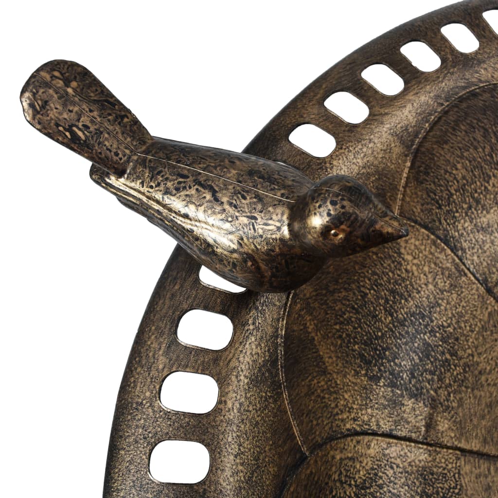 Zahradní Pítko Pro Ptáčky Bronzové Plast