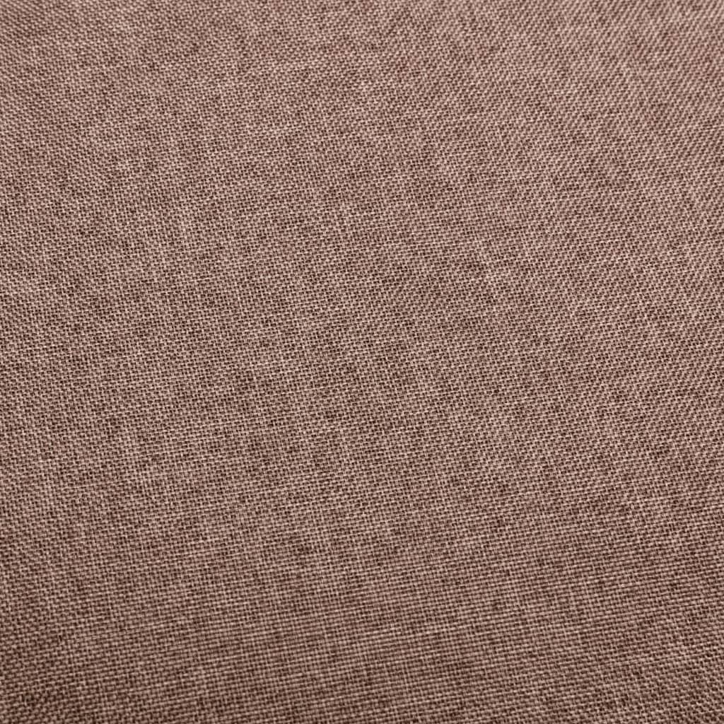 Barová Židle Taupe Textil