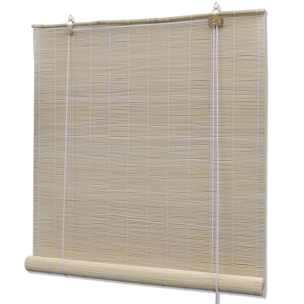 Zatemňovací Rolety Z Přírodního Bambusu 4 Ks 120 X 160 Cm