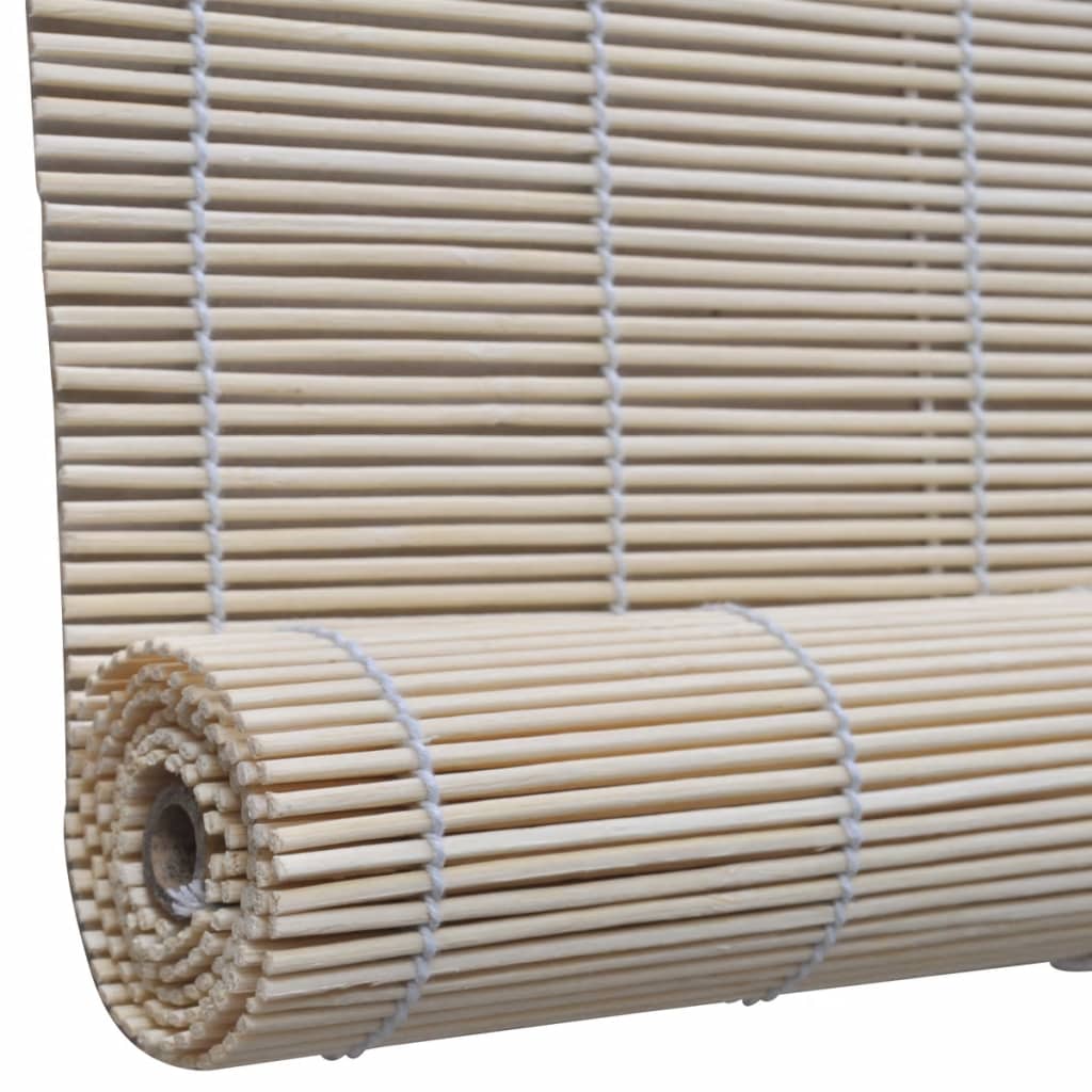 Zatemňovací Rolety Z Přírodního Bambusu 4 Ks 120 X 160 Cm