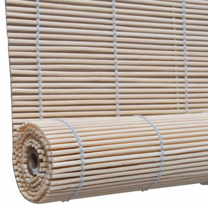 Zatemňovací Rolety Z Přírodního Bambusu 4 Ks 120 X 160 Cm