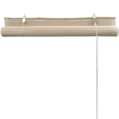 Zatemňovací Rolety Z Přírodního Bambusu 4 Ks 120 X 160 Cm