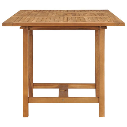 Rozkládací Zahradní Stůl (110–160) X 80 X 75 Cm Masivní Teak