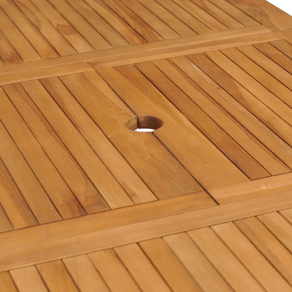 Rozkládací Zahradní Stůl (110–160) X 80 X 75 Cm Masivní Teak