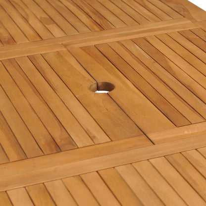 Rozkládací Zahradní Stůl (110–160) X 80 X 75 Cm Masivní Teak