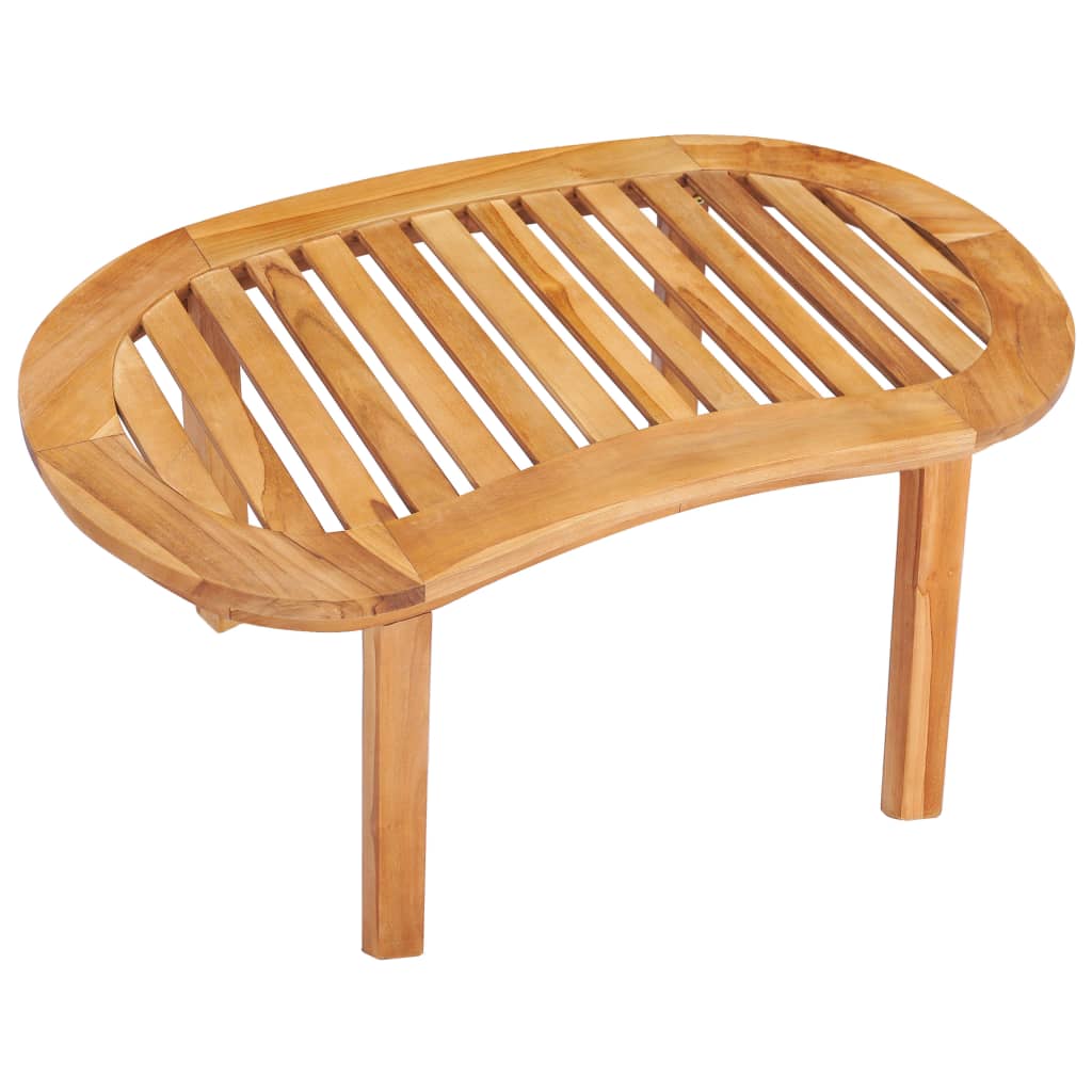 Konferenční Stolek 90 X 50 X 45 Cm Masivní Teakové Dřevo