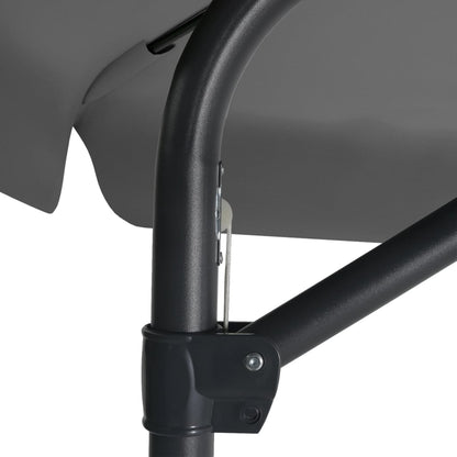 Zahradní Slunečník S Ocelovou Tyčí 300 Cm Antracitový