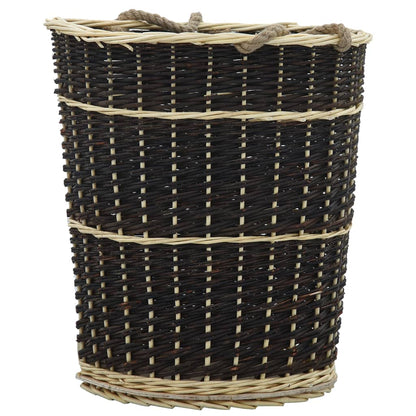 Nůše Na Dřevo S Popruhy Přírodní Vrba