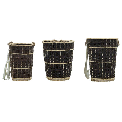 Nůše Na Dřevo S Popruhy Přírodní Vrba