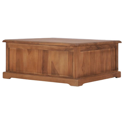 Konferenční Stolek 68 X 68 X 30 Cm Masivní Teakové Dřevo