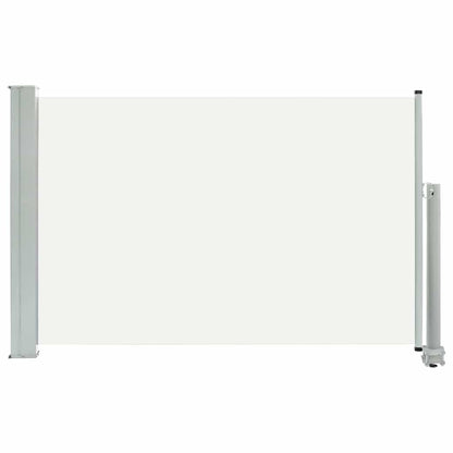 Zatahovací Boční Markýza / Zástěna Na Terasu 60X300 Cm Krémová