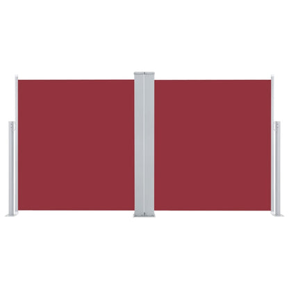 Zatahovací Boční Markýza / Zástěna Červená