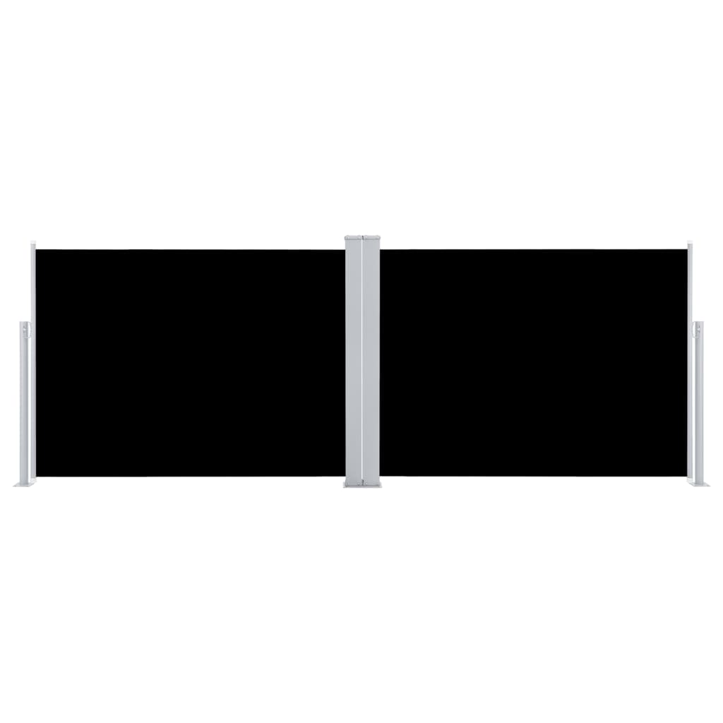 Zatahovací Boční Markýza / Zástěna Černá